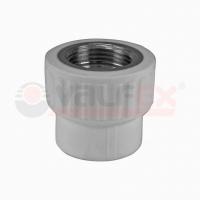 Муфта переходная с внутренней резьбой 25 x 1/2" (100/25) (Valfex) СЕРАЯ